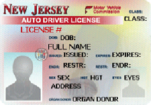 Drivers license test new jersey